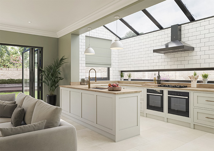 Ascot, Cloud - Twist&Fit Roman Blind - Image 6